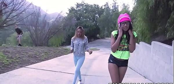  Sizi Sev, Zoey Reyes In Young Black Vixens Ride The Joystick